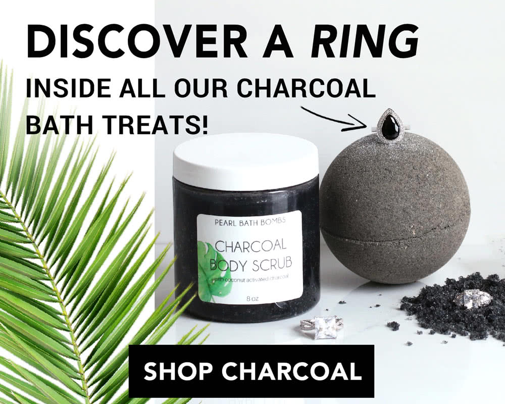 Activated Charcoal Bath Products, Bath Bombs, Scrubs and Soaks